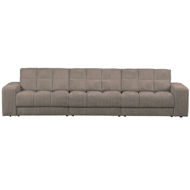 Second Date 3 Zits Bank Grove Ribstof Mud van WOOOD – Luxe comfort op maat van PureWonen. Vraag naar de beste prijs.