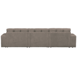 Second Date 3 Zits Bank Grove Ribstof Mud van WOOOD – Luxe comfort op maat van PureWonen. Vraag naar de beste prijs.