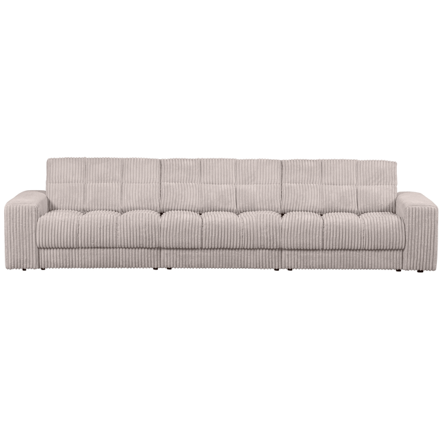 Second Date 3 Zits Bank Grove Ribstof Naturel van WOOOD – Luxe comfort op maat van PureWonen. Vraag naar de beste prijs.