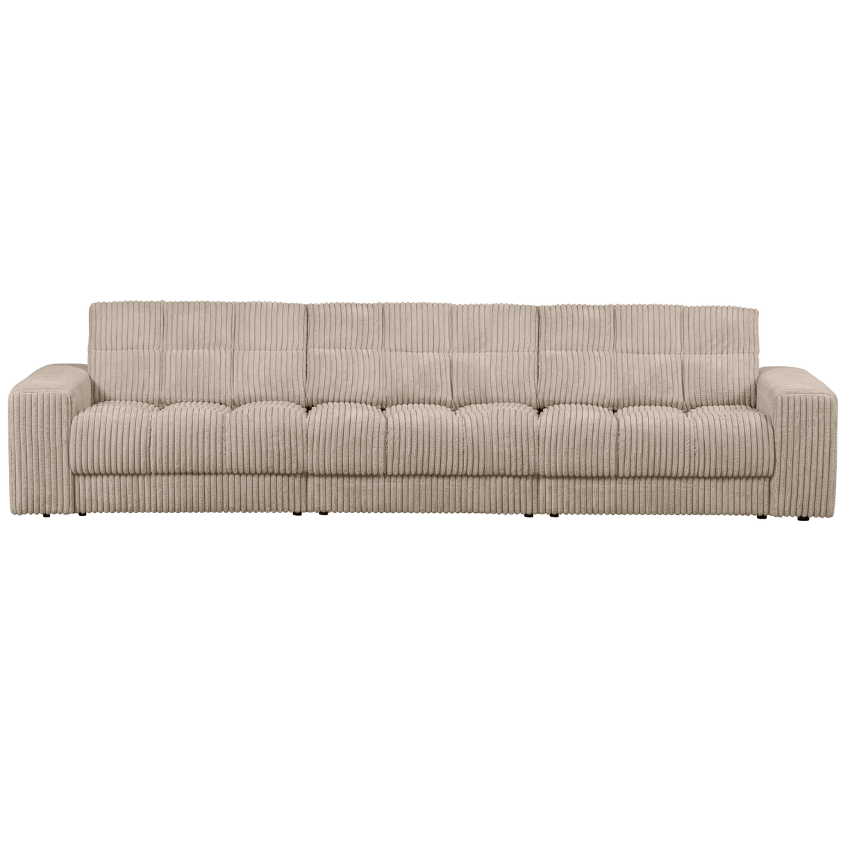 Second Date 3 Zits Bank Grove Ribstof Travertin van WOOOD – Luxe comfort op maat van PureWonen. Vraag naar de beste prijs.