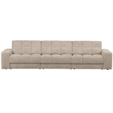 Second Date 3 Zits Bank Grove Ribstof Travertin van WOOOD – Luxe comfort op maat van PureWonen. Vraag naar de beste prijs.