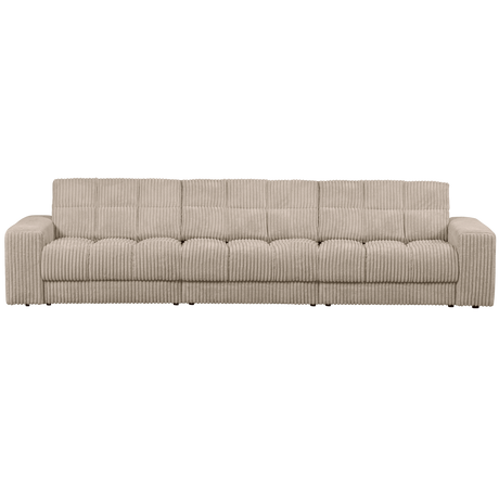 Second Date 3 Zits Bank Grove Ribstof Travertin van WOOOD – Luxe comfort op maat van PureWonen. Vraag naar de beste prijs.