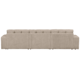 Second Date 3 Zits Bank Grove Ribstof Travertin van WOOOD – Luxe comfort op maat van PureWonen. Vraag naar de beste prijs.