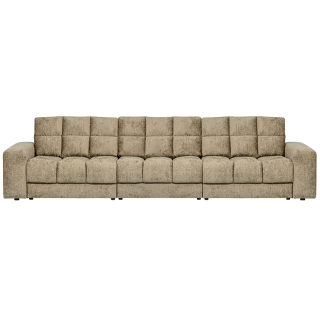 Second Date 3 Zits Bank Structure Velvet Wheatfield van WOOOD – Luxe comfort op maat van PureWonen. Vraag naar de beste prijs.