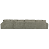 Second Date 4 Zits Bank Structure Velvet Frost van WOOOD – Luxe comfort op maat van PureWonen. Vraag naar de beste prijs.