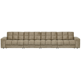 Second Date 4 Zits Bank Structure Velvet Wheatfield van WOOOD – Luxe comfort op maat van PureWonen. Vraag naar de beste prijs.