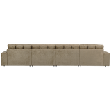 Second Date 4 Zits Bank Structure Velvet Wheatfield van WOOOD – Luxe comfort op maat van PureWonen. Vraag naar de beste prijs.