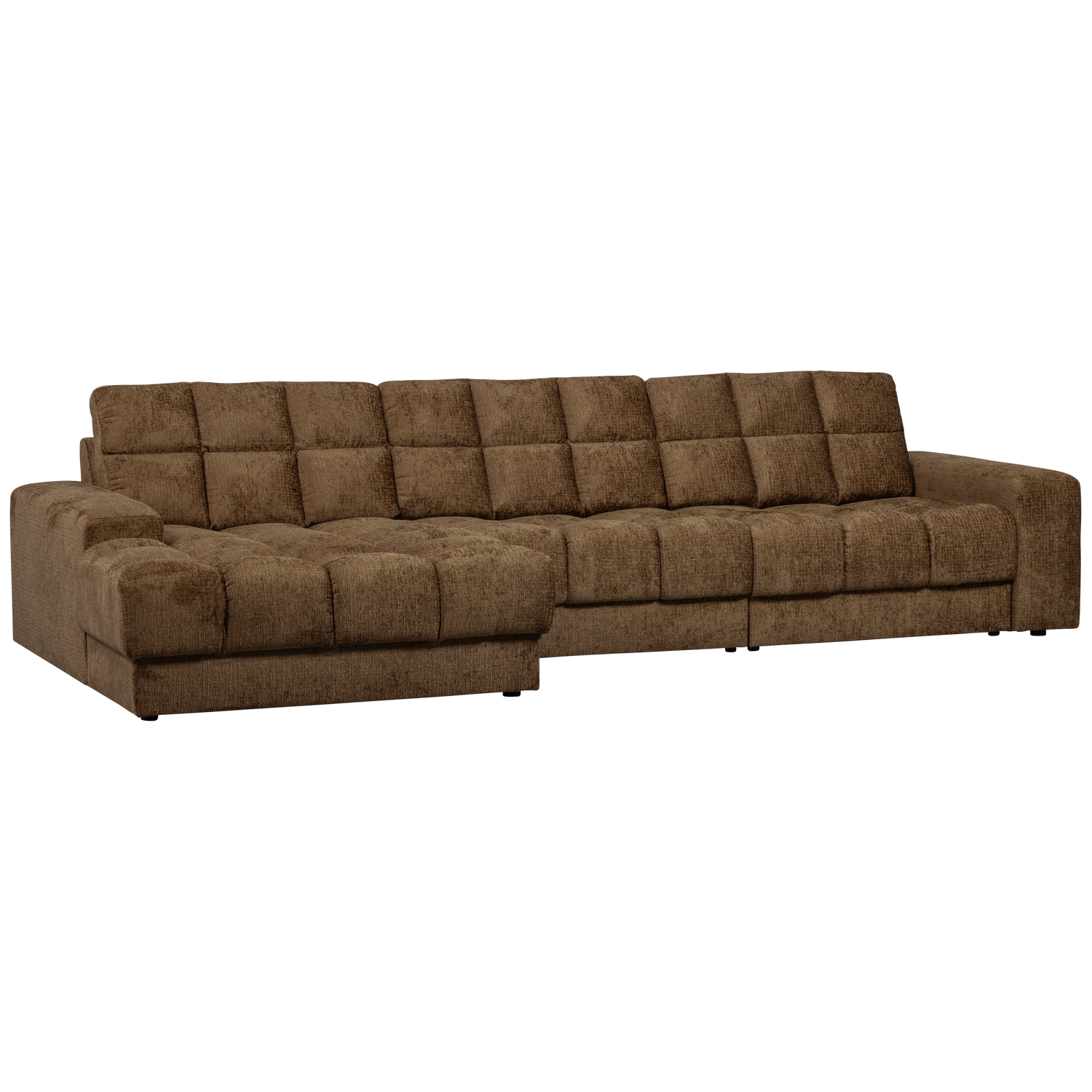 Second Date Chaise Longue Links Structure Velvet Brass van WOOOD – Luxe comfort op maat van PureWonen. Vraag naar de beste prijs.