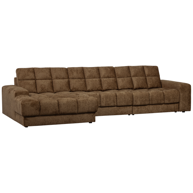 Second Date Chaise Longue Links Structure Velvet Brass van WOOOD – Luxe comfort op maat van PureWonen. Vraag naar de beste prijs.