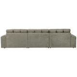 Second Date Chaise Longue Links Structure Velvet Frost van WOOOD – Luxe comfort op maat van PureWonen. Vraag naar de beste prijs.