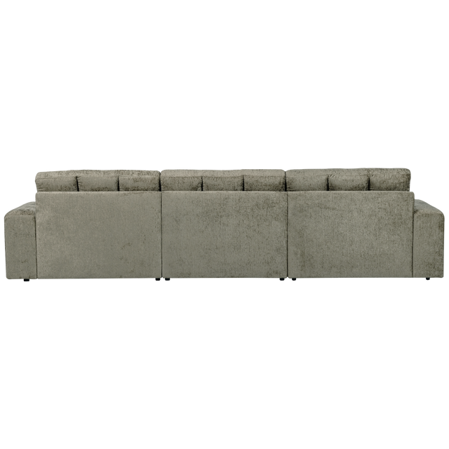 Second Date Chaise Longue Links Structure Velvet Frost van WOOOD – Luxe comfort op maat van PureWonen. Vraag naar de beste prijs.