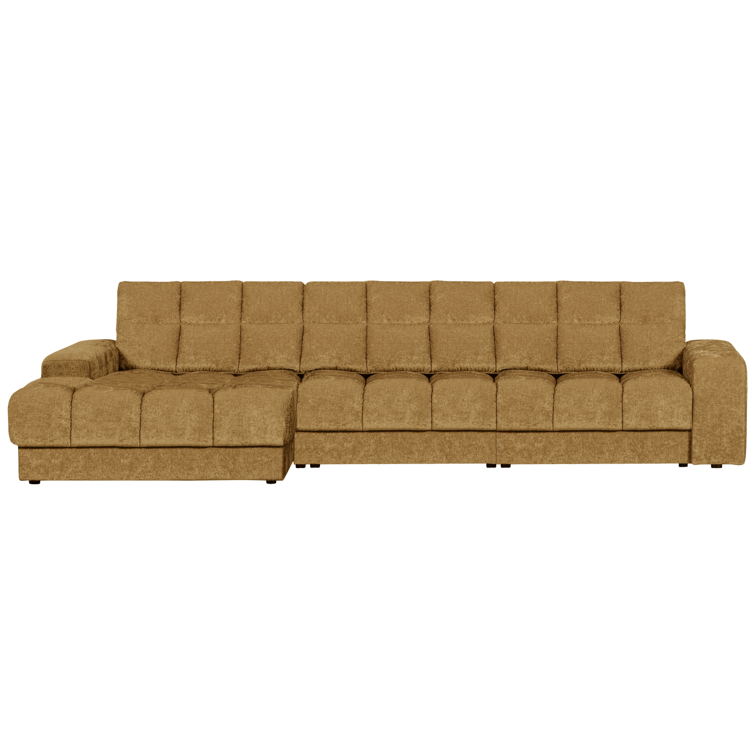 Second Date Chaise Longue Links Vintage Goud van WOOOD – Luxe comfort op maat van PureWonen. Vraag naar de beste prijs.