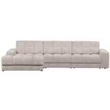Second Date Chaise Longue Links Grove Ribstof Naturel van WOOOD – Luxe comfort op maat van PureWonen. Vraag naar de beste prijs.