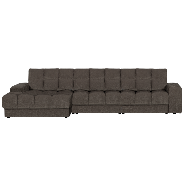 Second Date Chaise Longue Links Vintage Warm Grijs van WOOOD – Luxe comfort op maat van PureWonen. Vraag naar de beste prijs.