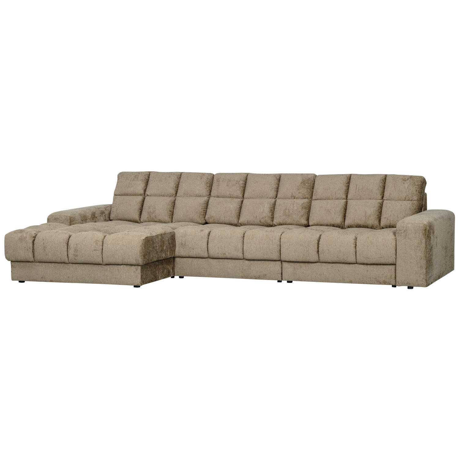Second Date Chaise Longue Links Structure Velvet Wheatfield van WOOOD – Luxe comfort op maat van PureWonen. Vraag naar de beste prijs.