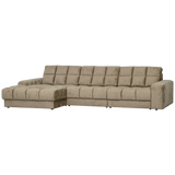 Second Date Chaise Longue Links Structure Velvet Wheatfield van WOOOD – Luxe comfort op maat van PureWonen. Vraag naar de beste prijs.