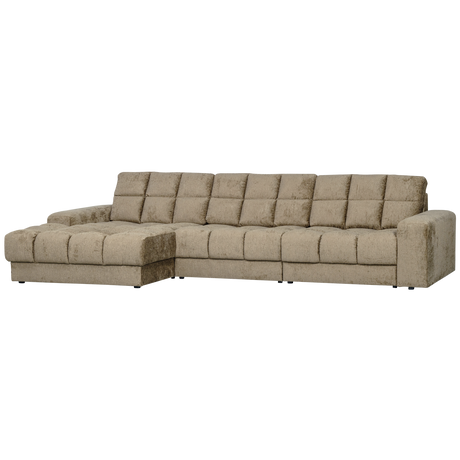 Second Date Chaise Longue Links Structure Velvet Wheatfield van WOOOD – Luxe comfort op maat van PureWonen. Vraag naar de beste prijs.