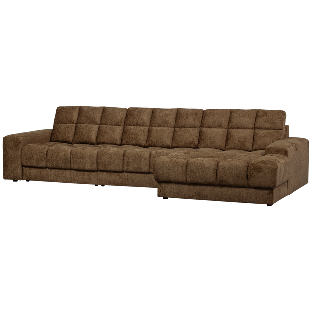 Second Date Chaise Longue Rechts Structure Velvet Brass van WOOOD – Luxe comfort op maat van PureWonen. Vraag naar de beste prijs.