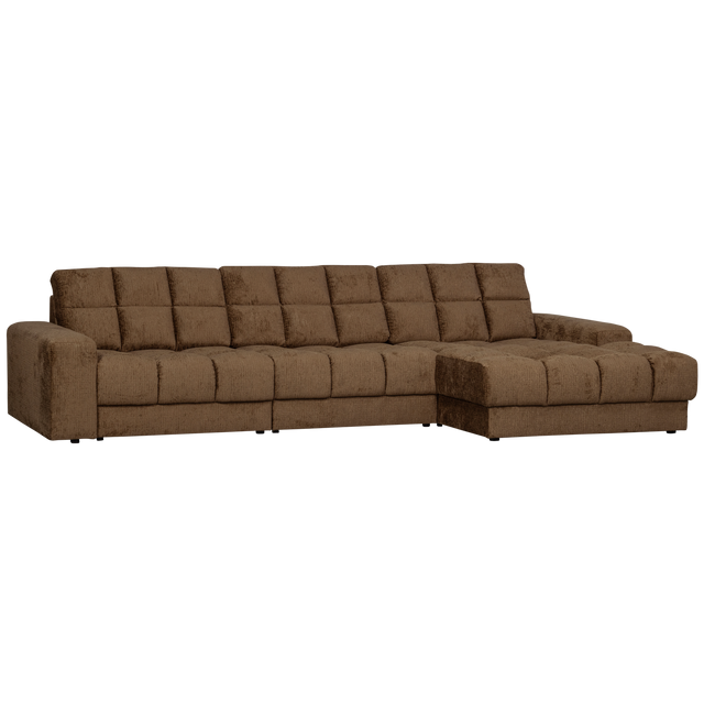 Second Date Chaise Longue Rechts Structure Velvet Brass van WOOOD – Luxe comfort op maat van PureWonen. Vraag naar de beste prijs.