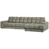 Second Date Chaise Longue Rechts Structure Velvet Frost van WOOOD – Luxe comfort op maat van PureWonen. Vraag naar de beste prijs.