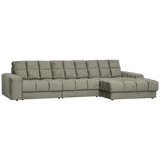 Second Date Chaise Longue Rechts Structure Velvet Frost van WOOOD – Luxe comfort op maat van PureWonen. Vraag naar de beste prijs.