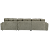 Second Date Chaise Longue Rechts Structure Velvet Frost van WOOOD – Luxe comfort op maat van PureWonen. Vraag naar de beste prijs.