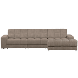Second Date Chaise Longue Rechts Grove Ribstof Mud van WOOOD – Luxe comfort op maat van PureWonen. Vraag naar de beste prijs.