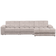 Second Date Chaise Longue Rechts Grove Ribstof Naturel van WOOOD – Luxe comfort op maat van PureWonen. Vraag naar de beste prijs.