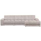 Second Date Chaise Longue Rechts Grove Ribstof Naturel van WOOOD – Luxe comfort op maat van PureWonen. Vraag naar de beste prijs.