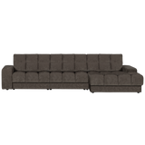 Second Date Chaise Longue Rechts Vintage Warm Grijs van WOOOD – Luxe comfort op maat van PureWonen. Vraag naar de beste prijs.