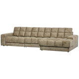 Second Date Chaise Longue Rechts Structure Velvet Wheatfield van WOOOD – Luxe comfort op maat van PureWonen. Vraag naar de beste prijs.