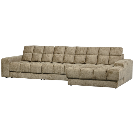 Second Date Chaise Longue Rechts Structure Velvet Wheatfield van WOOOD – Luxe comfort op maat van PureWonen. Vraag naar de beste prijs.