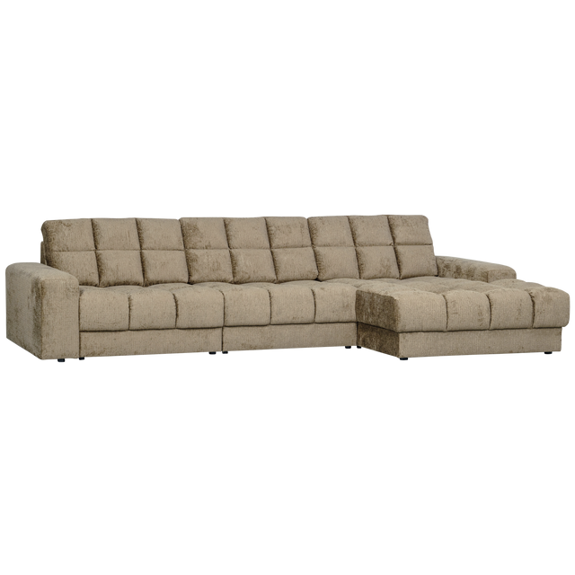 Second Date Chaise Longue Rechts Structure Velvet Wheatfield van WOOOD – Luxe comfort op maat van PureWonen. Vraag naar de beste prijs.