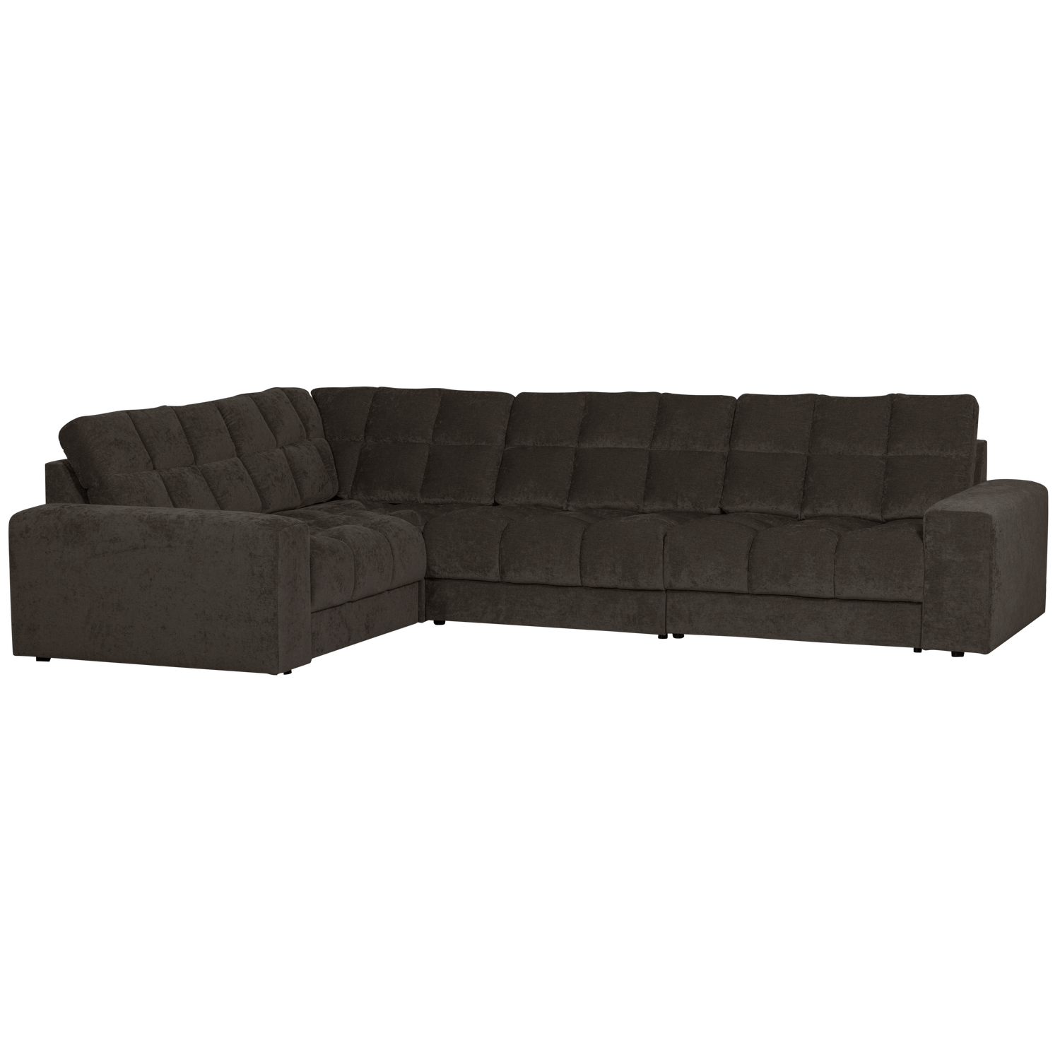 Second Date Hoekbank Links Vintage Antraciet van WOOOD – Luxe comfort op maat van PureWonen. Vraag naar de beste prijs.