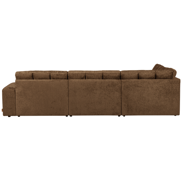 Second Date Hoekbank Links Structure Velvet Brass van WOOOD – Luxe comfort op maat van PureWonen. Vraag naar de beste prijs.