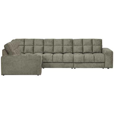 Second Date Hoekbank Links Structure Velvet Frost van WOOOD – Luxe comfort op maat van PureWonen. Vraag naar de beste prijs.