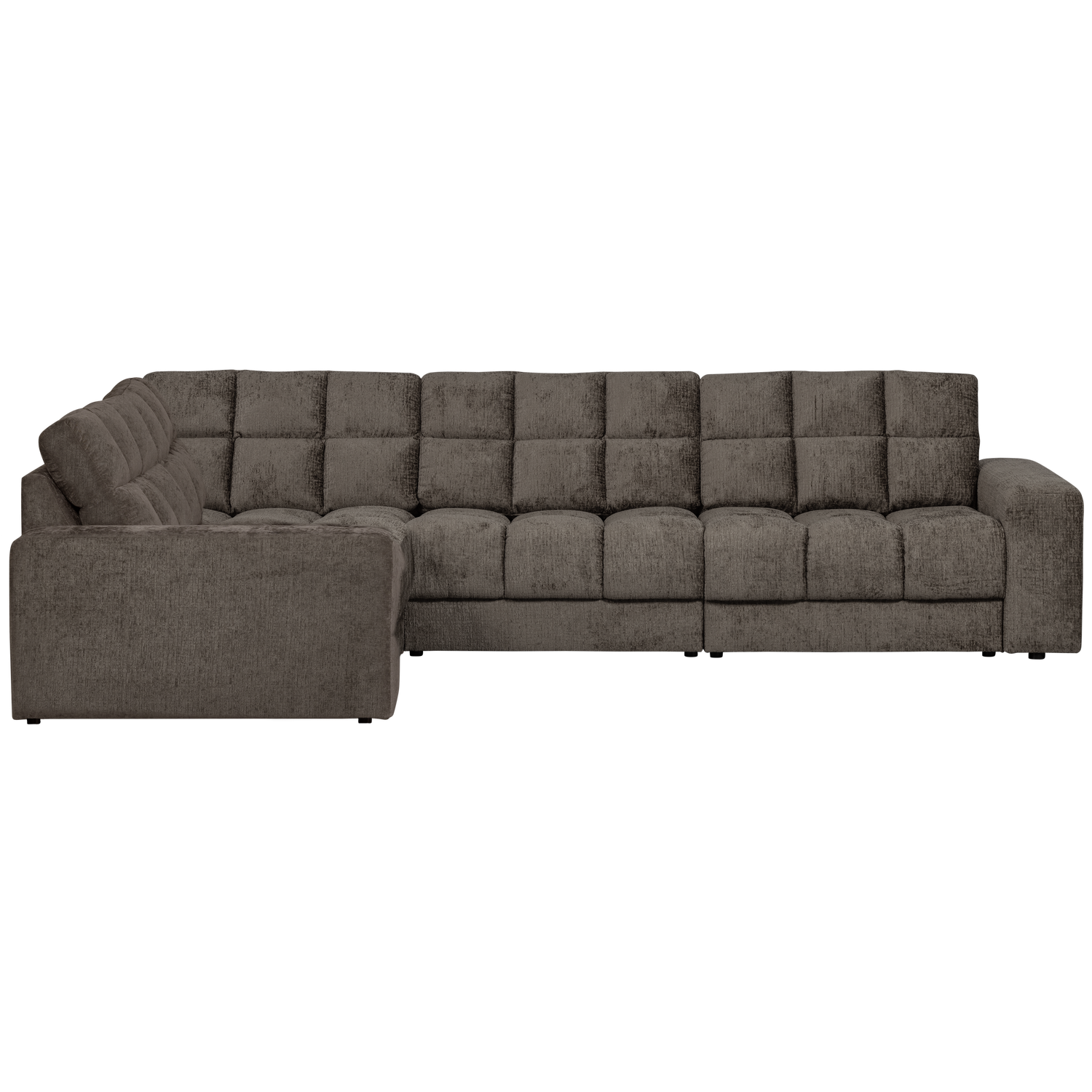 Second Date Hoekbank Links Structure Velvet Mountain van WOOOD – Luxe comfort op maat van PureWonen. Vraag naar de beste prijs.