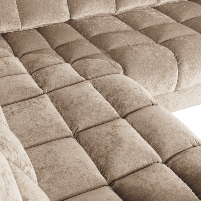 Second Date Hoekbank Links Vintage Nougat van WOOOD – Luxe comfort op maat van PureWonen. Vraag naar de beste prijs.
