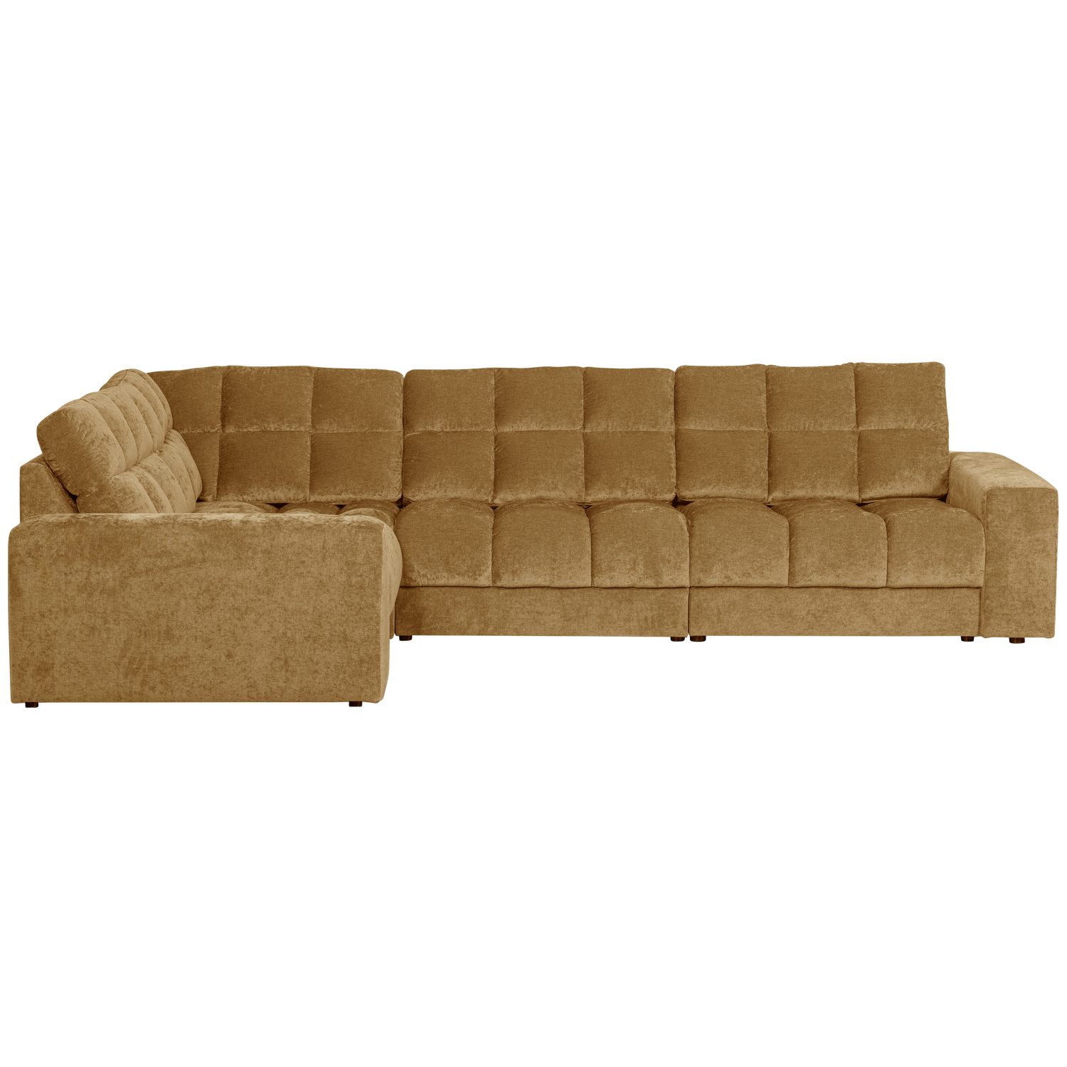 Second Date Hoekbank Links Vintage Goud van WOOOD – Luxe comfort op maat van PureWonen. Vraag naar de beste prijs.