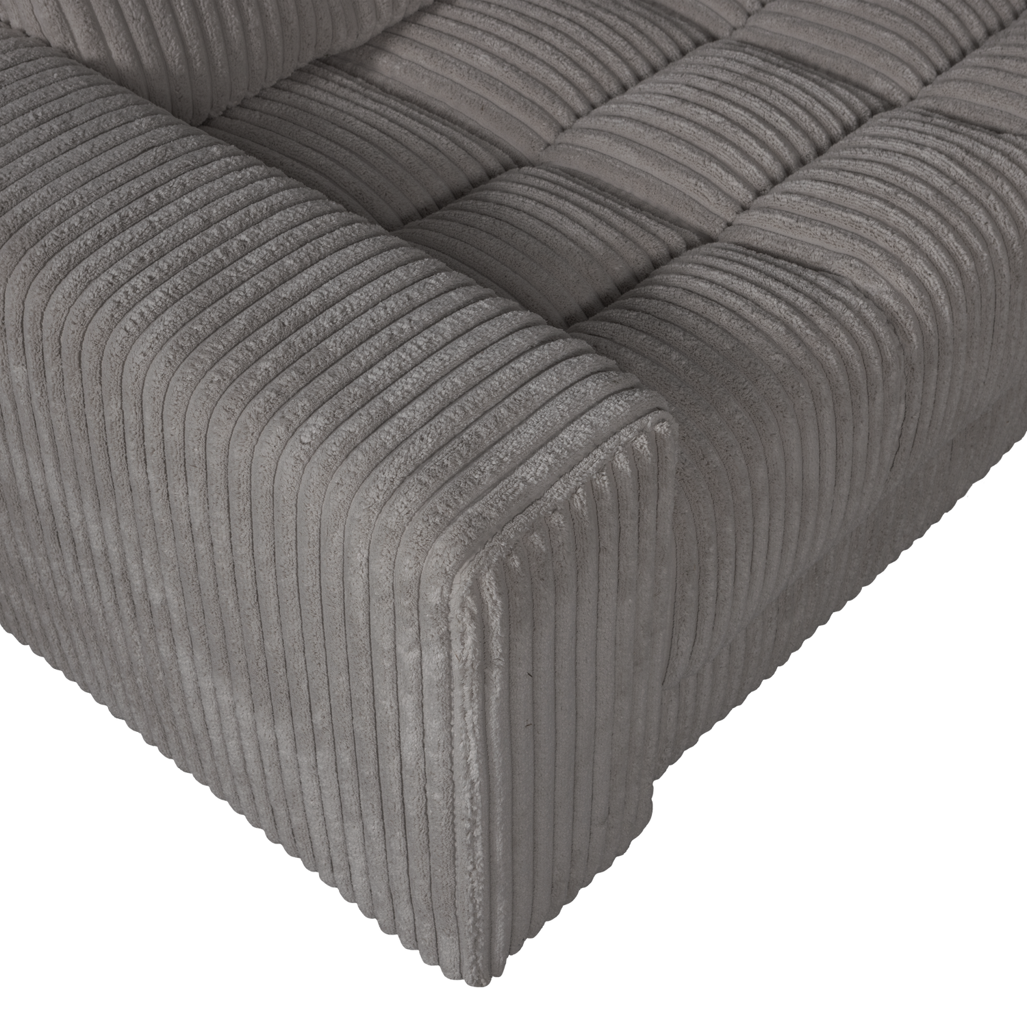 Second Date Hoekbank Links Grove Ribstof Terrazzo van WOOOD – Luxe comfort op maat van PureWonen. Vraag naar de beste prijs.