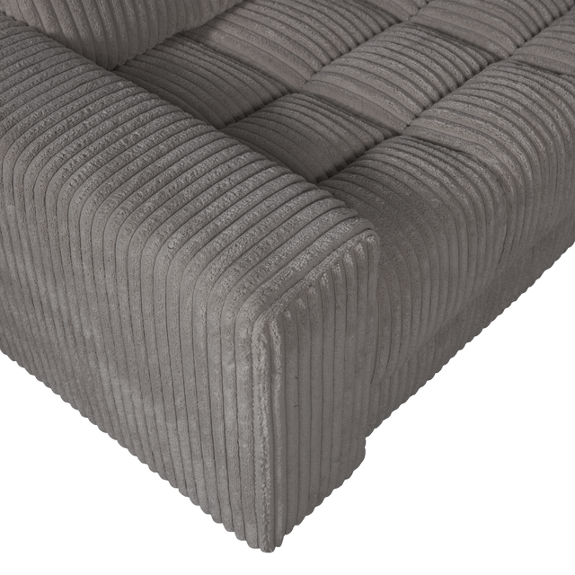 Second Date Hoekbank Links Grove Ribstof Terrazzo van WOOOD – Luxe comfort op maat van PureWonen. Vraag naar de beste prijs.