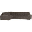Second Date Hoekbank Links Vintage Warm Grijs van WOOOD – Luxe comfort op maat van PureWonen. Vraag naar de beste prijs.