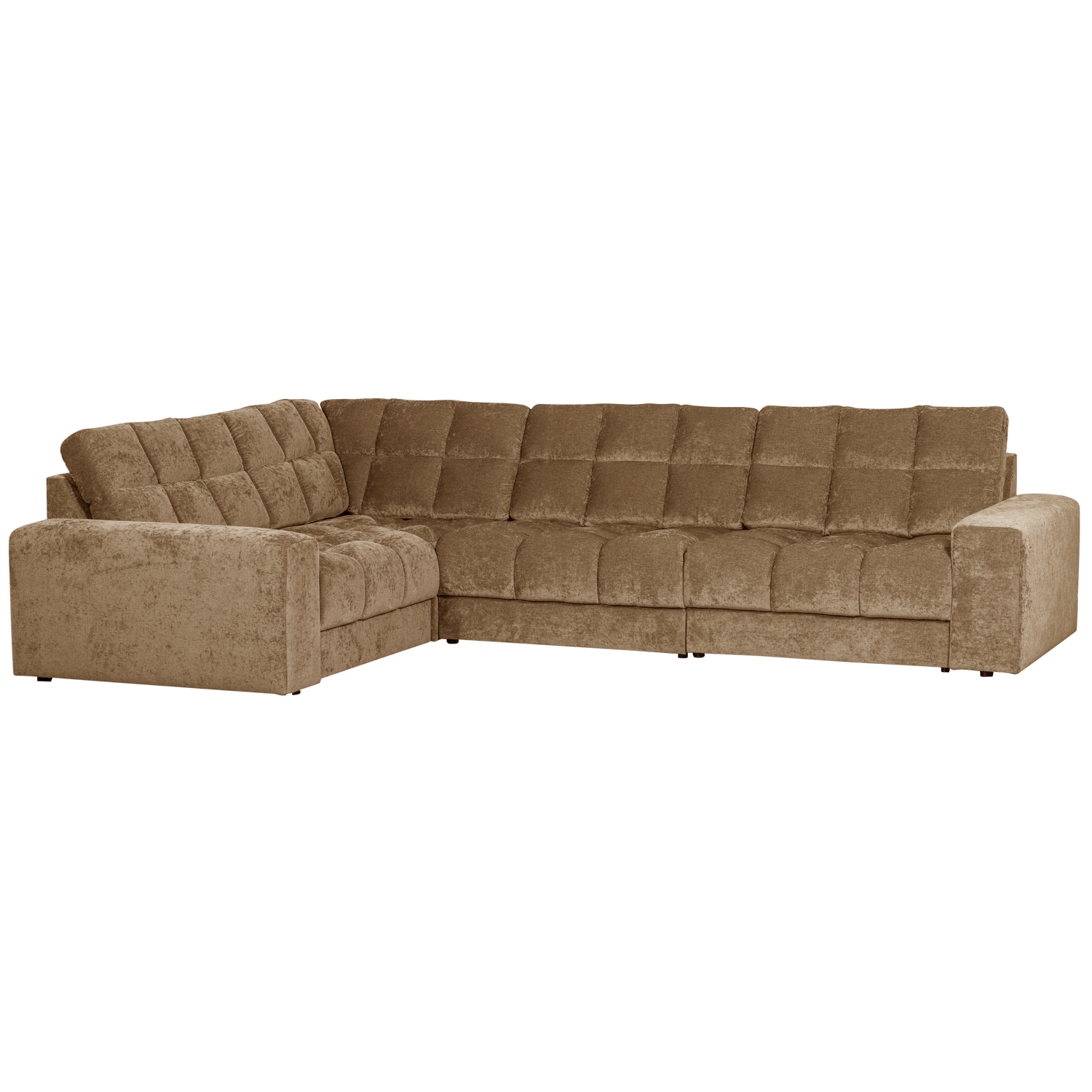 Second Date Hoekbank Links Vintage Zand van WOOOD – Luxe comfort op maat van PureWonen. Vraag naar de beste prijs.