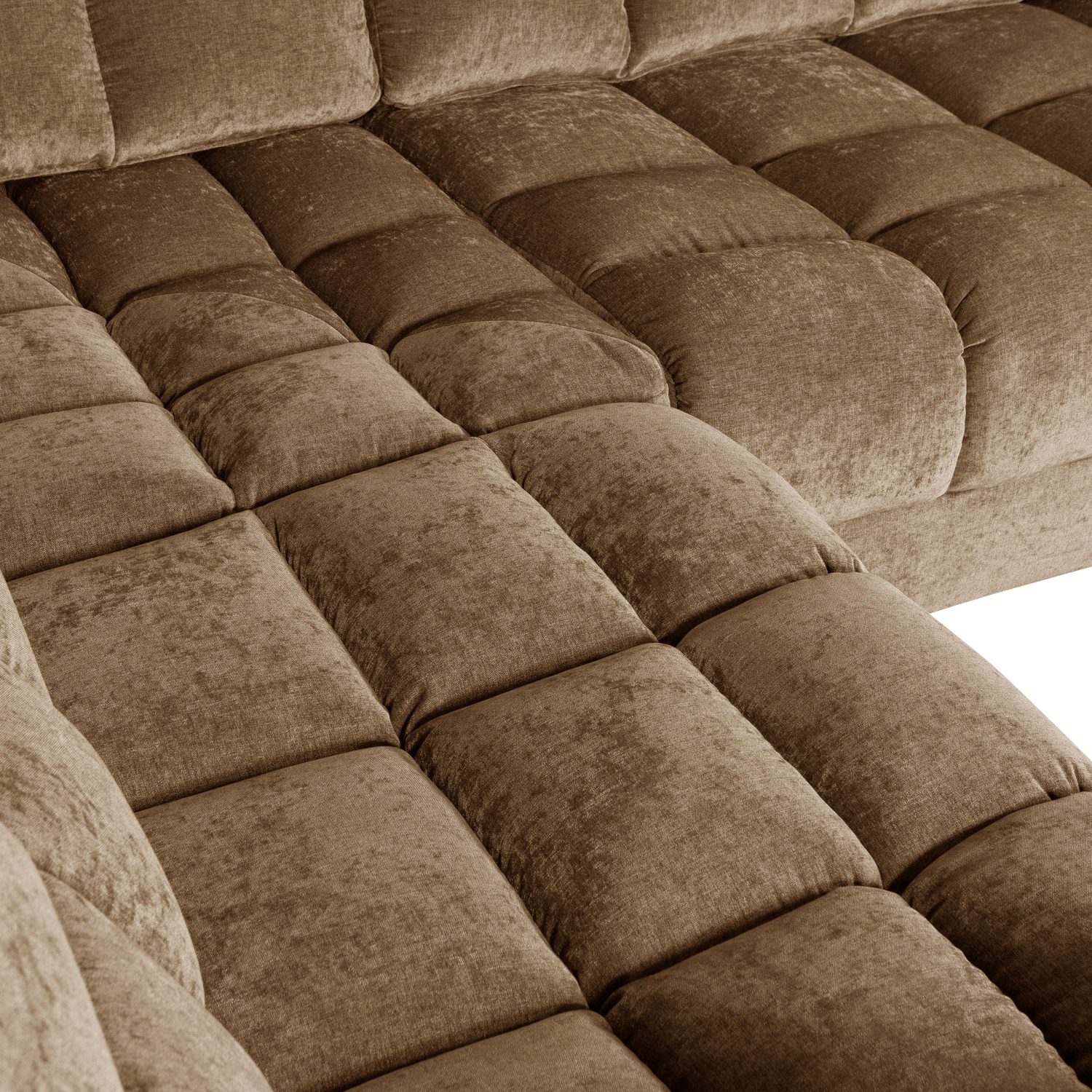 Second Date Hoekbank Links Vintage Zand van WOOOD – Luxe comfort op maat van PureWonen. Vraag naar de beste prijs.