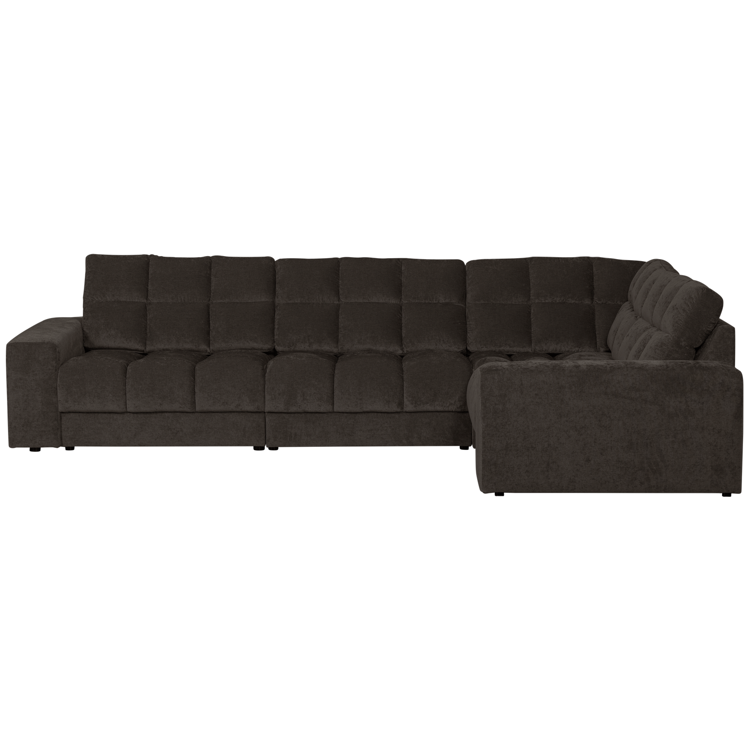 Second Date Hoekbank Rechts Vintage Antraciet van WOOOD – Luxe comfort op maat van PureWonen. Vraag naar de beste prijs.