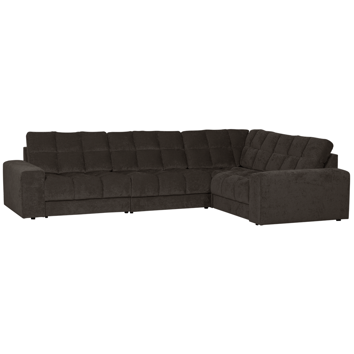 Second Date Hoekbank Rechts Vintage Antraciet van WOOOD – Luxe comfort op maat van PureWonen. Vraag naar de beste prijs.