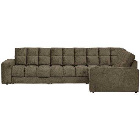 Second Date Hoekbank Rechts Structure Velvet Bonsai van WOOOD – Luxe comfort op maat van PureWonen. Vraag naar de beste prijs.