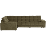 Second Date Hoekbank Rechts Vintage Groen van WOOOD – Luxe comfort op maat van PureWonen. Vraag naar de beste prijs.