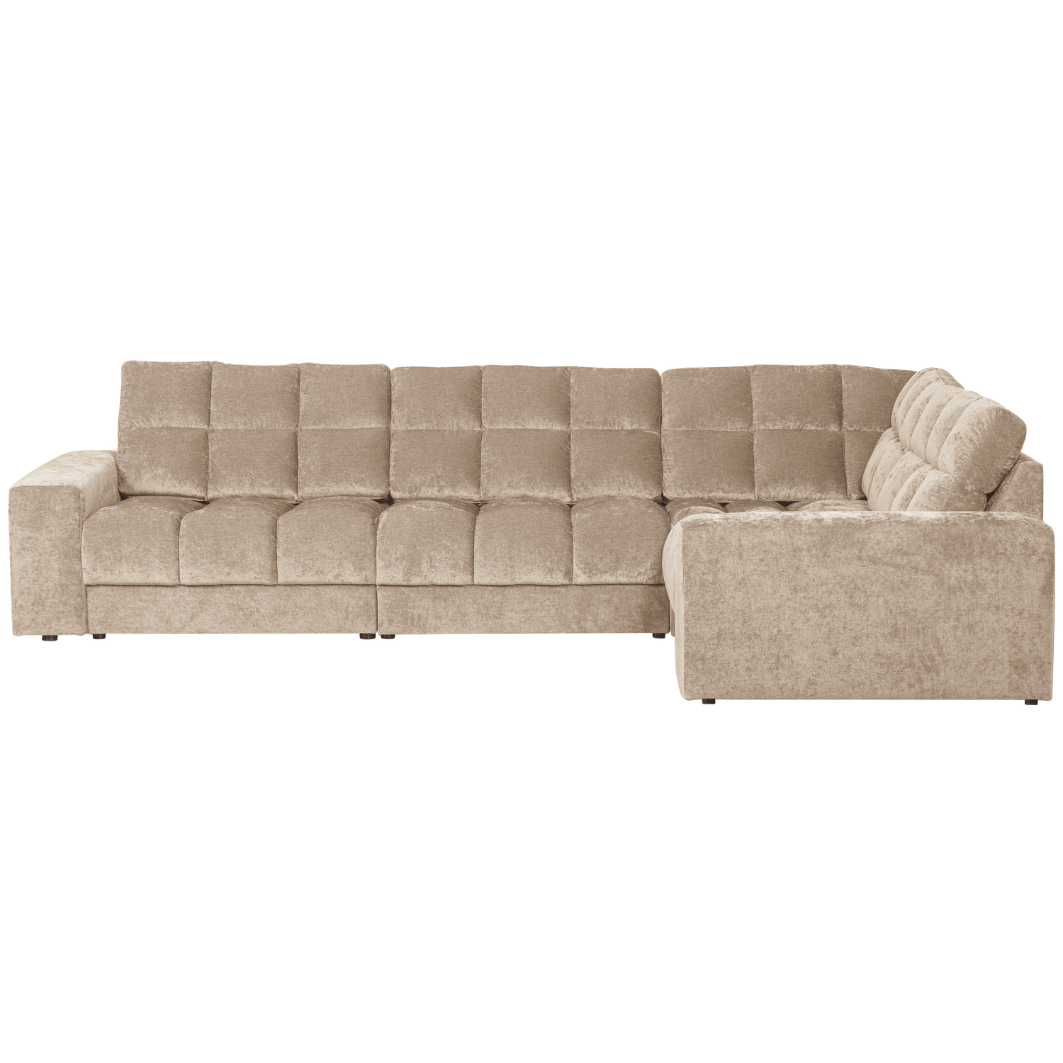 Second Date Hoekbank Rechts Vintage Nougat van WOOOD – Luxe comfort op maat van PureWonen. Vraag naar de beste prijs.