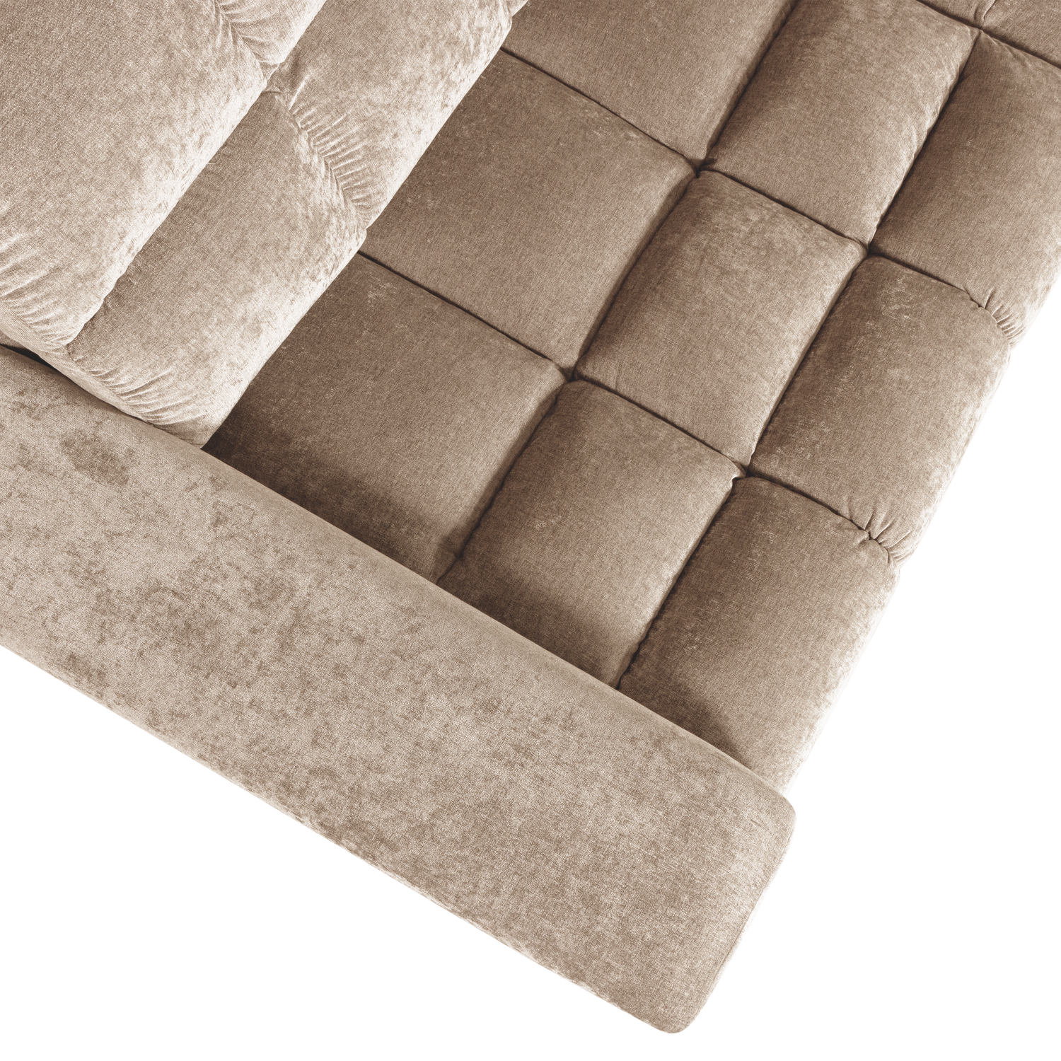 Second Date Hoekbank Rechts Vintage Nougat van WOOOD – Luxe comfort op maat van PureWonen. Vraag naar de beste prijs.